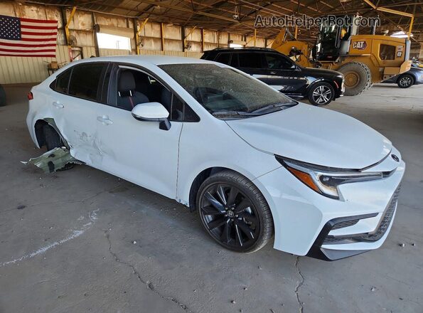 5YFS4MCE9SP236943 2025 TOYOTA COROLLA Белый Передняя правая четверть