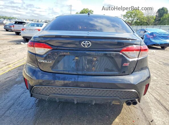 5YFS4MCEXMP064487 2021 TOYOTA COROLLA Черный Вид сзади
