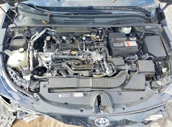 5YFS4MCEXMP064487 2021 TOYOTA COROLLA Черный Вид задней части салона