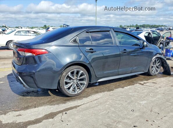 5YFS4MCEXMP064487 2021 TOYOTA COROLLA Черный Задняя правая четверть
