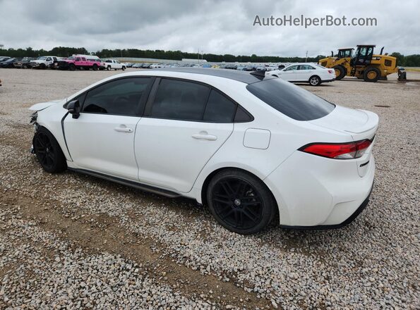 5YFS4MCEXMP072864 2021 TOYOTA COROLLA White Trasero izquierdo
