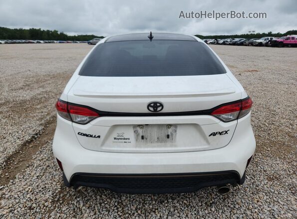 5YFS4MCEXMP072864 2021 TOYOTA COROLLA White Vista trasera