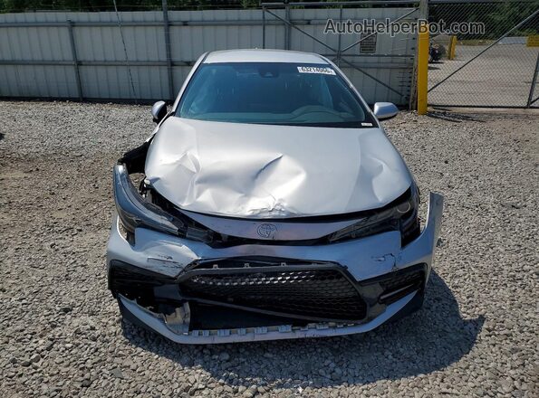 5YFS4MCEXNP102656 2022 TOYOTA COROLLA Silver Front view