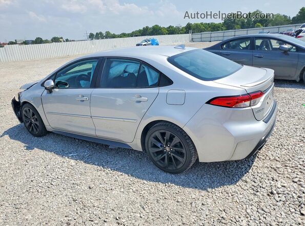 5YFS4MCEXNP102656 2022 TOYOTA COROLLA Silver Rear left
