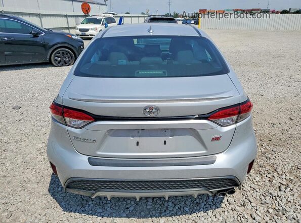 5YFS4MCEXNP102656 2022 TOYOTA COROLLA Silver Rear view