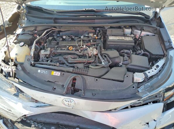 5YFS4MCEXNP102656 2022 TOYOTA COROLLA Silver Rear interior view
