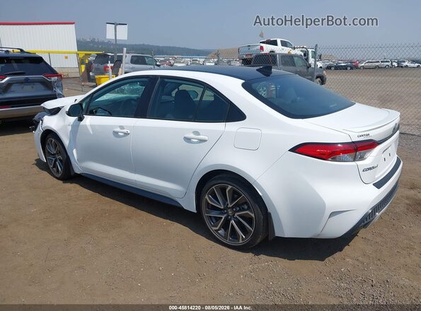 5YFS4MCEXNP114435 2022 TOYOTA COROLLA White Rear left