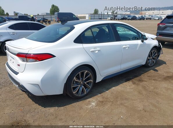 5YFS4MCEXNP114435 2022 TOYOTA COROLLA White Rear right