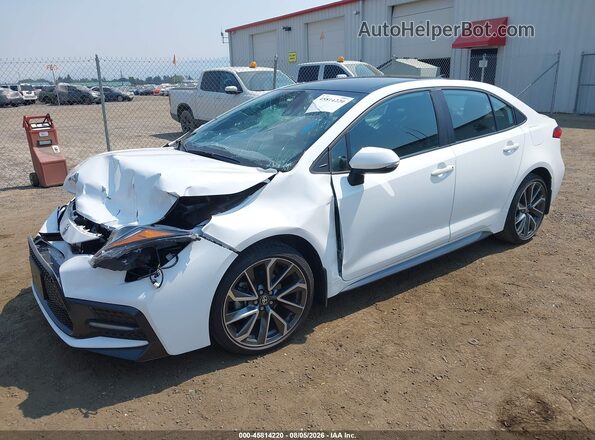 5YFS4MCEXNP114435 2022 TOYOTA COROLLA White Front left