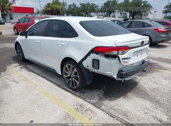 5YFS4MCEXNP137598 2022 TOYOTA COROLLA White Tył lewy