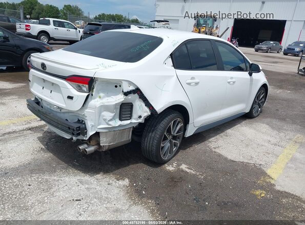 5YFS4MCEXNP137598 2022 TOYOTA COROLLA White Tył prawy