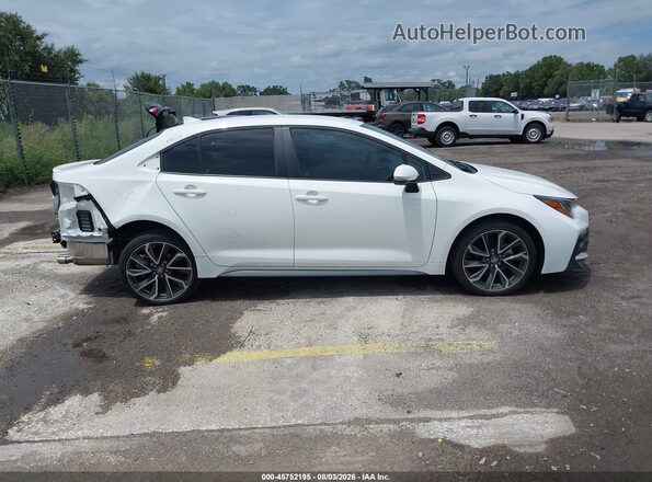 5YFS4MCEXNP137598 2022 TOYOTA COROLLA White Widok wnętrza 360 stopni