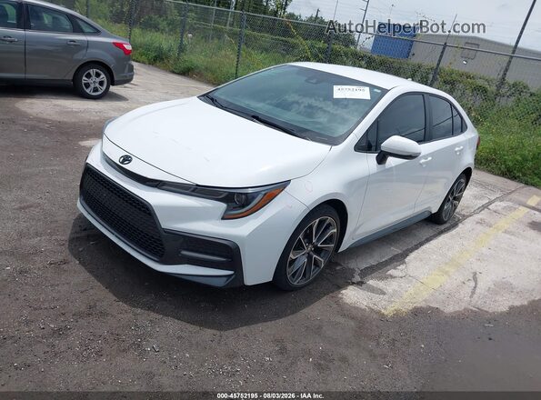 5YFS4MCEXNP137598 2022 TOYOTA COROLLA White Przód lewy