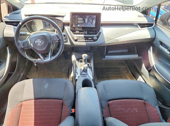 5YFS4MCEXRP209888 2024 TOYOTA COROLLA Black Dashboard view