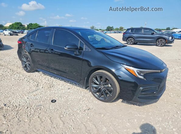 5YFS4MCEXRP215612 2024 TOYOTA COROLLA Черный Передняя правая четверть