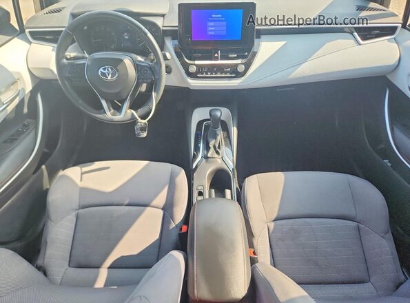5YFS4MCEXRP215612 2024 TOYOTA COROLLA Черный Вид панели приборов