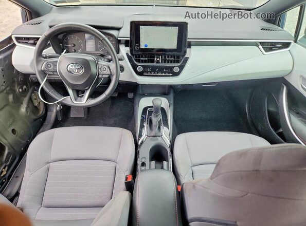 5YFS4MCEXSP231461 2025 TOYOTA COROLLA Charcoal Առջևի վահանակի տեսք