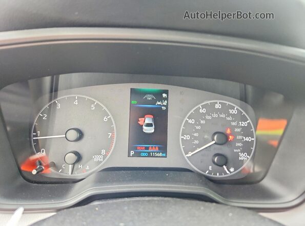 5YFS4MCEXSP231461 2025 TOYOTA COROLLA Charcoal Սարքավորումների վահանակի տեսք