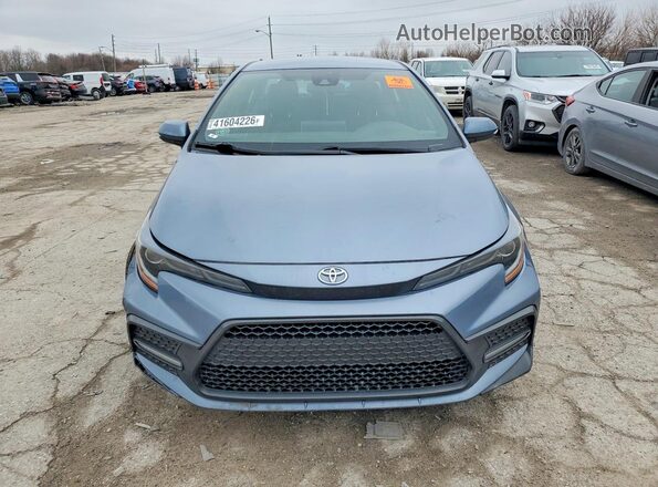 5YFS4RCE0LP008697 2020 TOYOTA COROLLA Синий Вид спереди