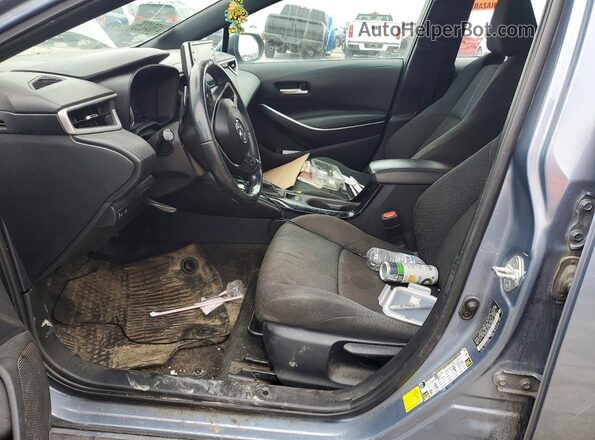 5YFS4RCE0LP008697 2020 TOYOTA COROLLA Синий Вид салона спереди