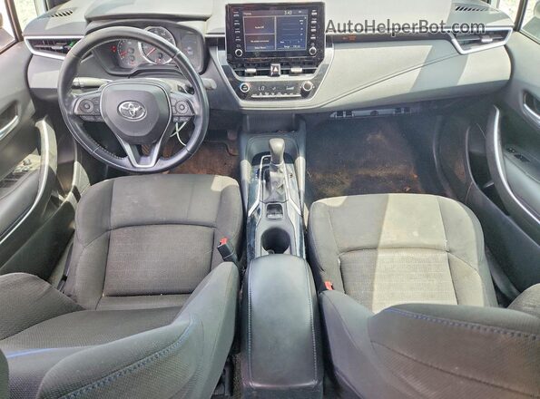 5YFS4RCE0LP042834 2020 TOYOTA COROLLA Белый Вид панели приборов