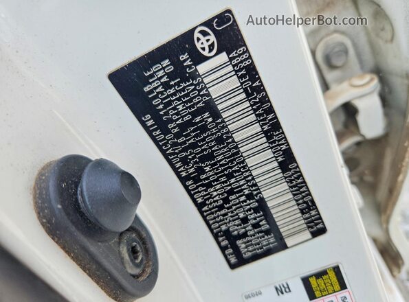 5YFS4RCE0LP042834 2020 TOYOTA COROLLA Белый Вид подкапотного пространства