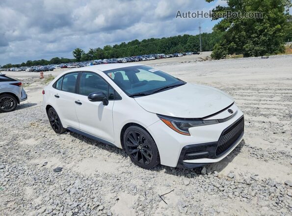 5YFS4RCE0LP042834 2020 TOYOTA COROLLA Белый Передняя правая четверть