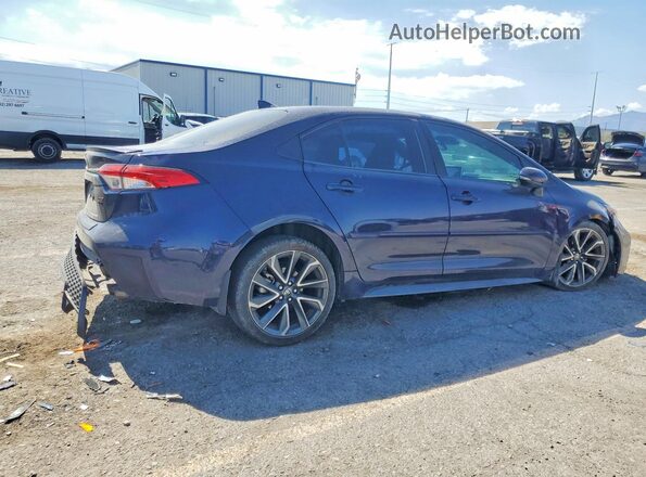 5YFS4RCE0LP054160 2020 TOYOTA COROLLA Blue Tył prawy