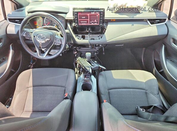 5YFS4RCE0LP056961 2020 TOYOTA COROLLA Угольный Вид панели приборов