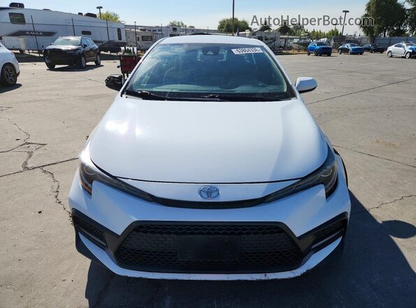 5YFS4RCE1LP023242 2020 TOYOTA COROLLA White Vista frontal