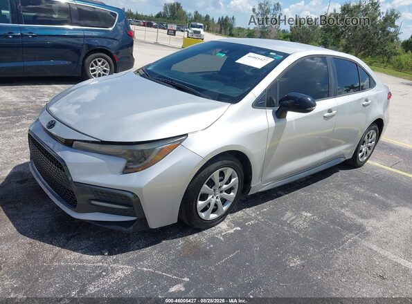 5YFS4RCE1LP031566 2020 TOYOTA COROLLA Silver Przód lewy
