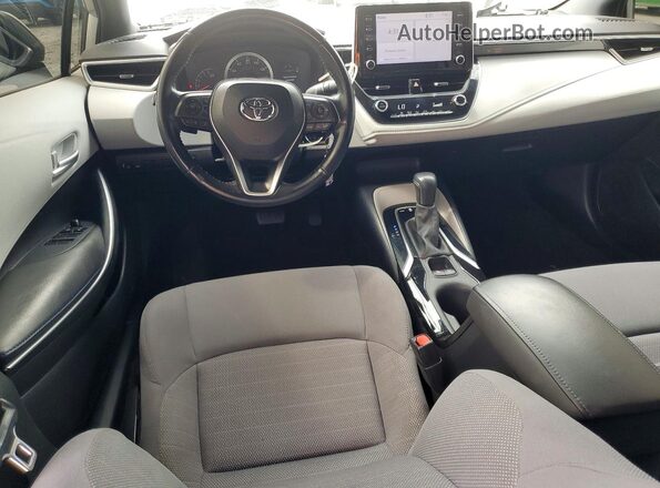 5YFS4RCE1LP033799 2020 TOYOTA COROLLA Silver Vista del salpicadero
