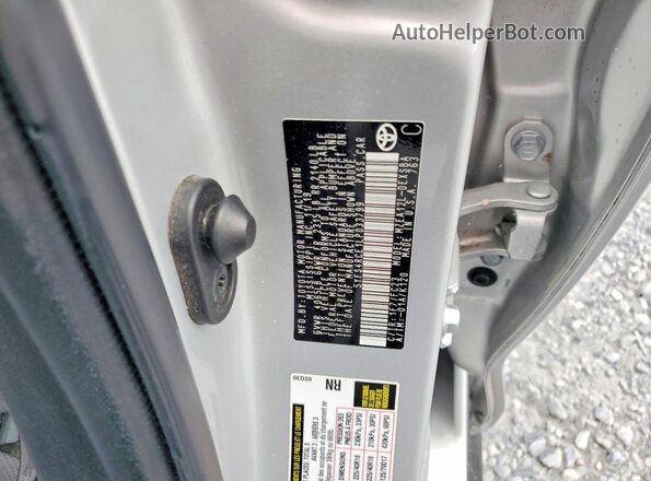 5YFS4RCE1LP033799 2020 TOYOTA COROLLA Silver Vista del compartimento del motor
