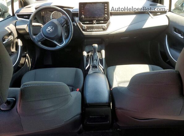 5YFS4RCE1LP039392 2020 TOYOTA COROLLA Black Առջևի վահանակի տեսք