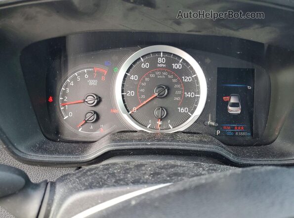 5YFS4RCE1LP039392 2020 TOYOTA COROLLA Black Սարքավորումների վահանակի տեսք
