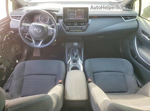 5YFS4RCE2LP042883 2020 TOYOTA COROLLA Black Vista del salpicadero