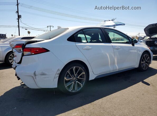 5YFS4RCE4LP044148 2020 TOYOTA COROLLA White Trasero derecho