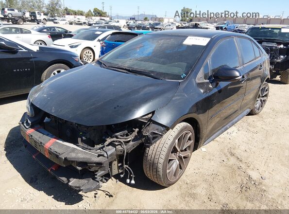 5YFS4RCE5LP046748 2020 TOYOTA COROLLA Black Передня ліва чверть