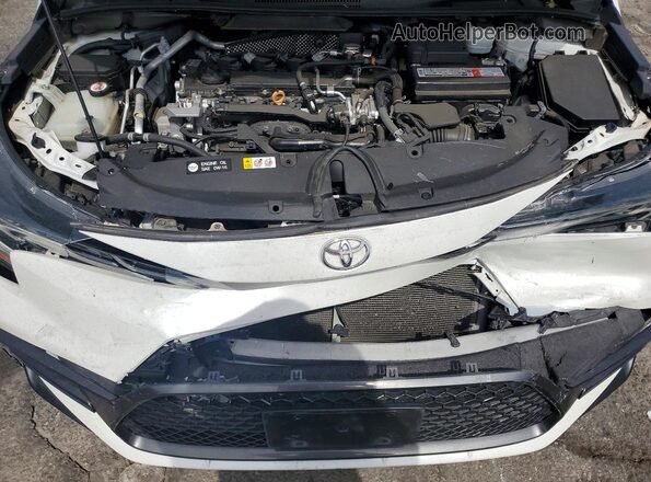 5YFS4RCE5LP046975 2020 TOYOTA COROLLA White Rear interior view