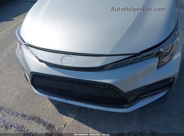 5YFS4RCE5LP047401 2020 TOYOTA COROLLA Silver Vista frontal
