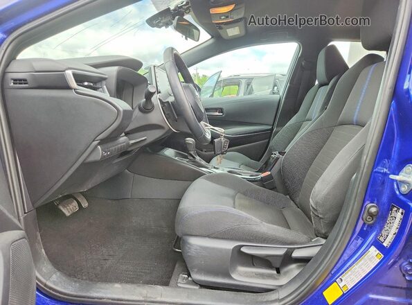5YFS4RCE6LP009742 2020 TOYOTA COROLLA Blue Vista interior delantera