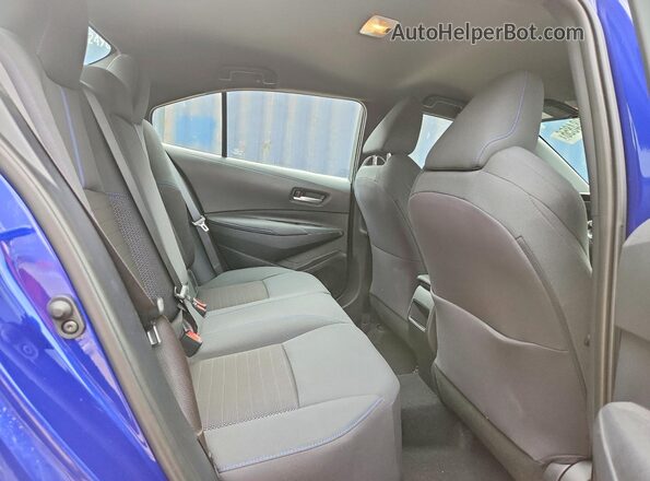 5YFS4RCE6LP009742 2020 TOYOTA COROLLA Blue Vista de los asientos traseros