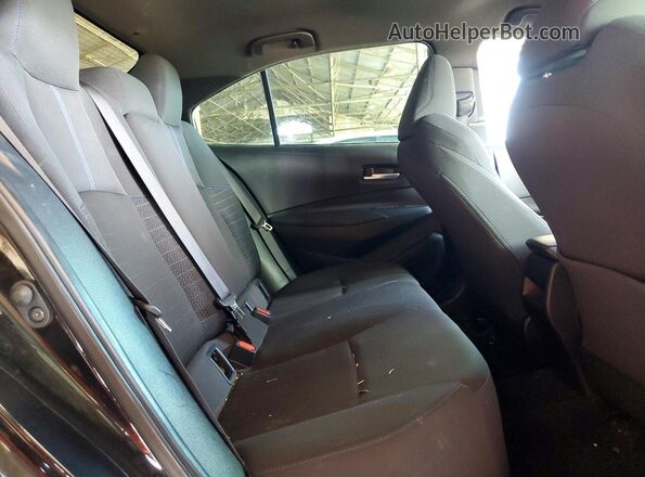 5YFS4RCE7LP037209 2020 TOYOTA COROLLA Black Rear seats view