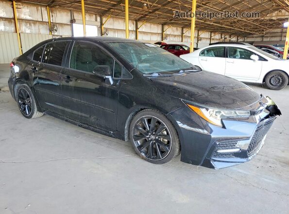 5YFS4RCE7LP037209 2020 TOYOTA COROLLA Black Front right