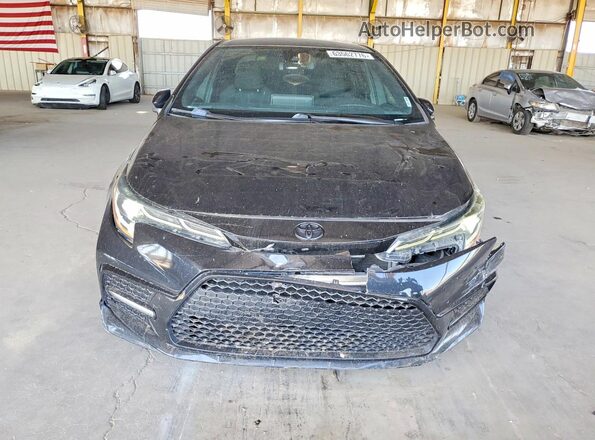 5YFS4RCE7LP037209 2020 TOYOTA COROLLA Black Front view