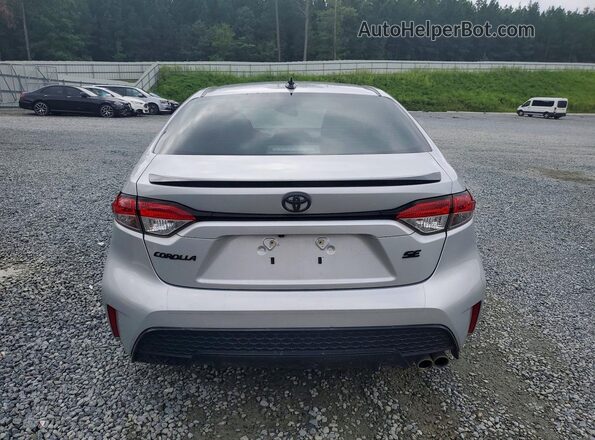 5YFS4RCE7LP054172 2020 TOYOTA COROLLA Silver უკანა ხედი