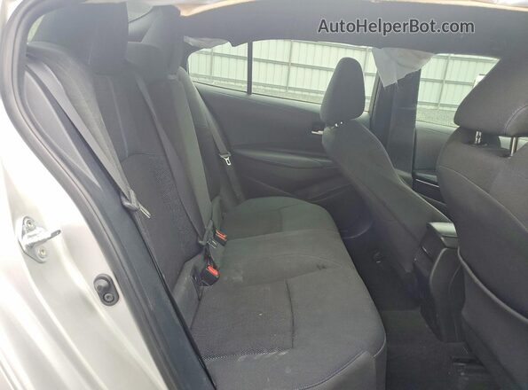5YFS4RCE7LP054172 2020 TOYOTA COROLLA Silver უკანა სავარძლების ხედი