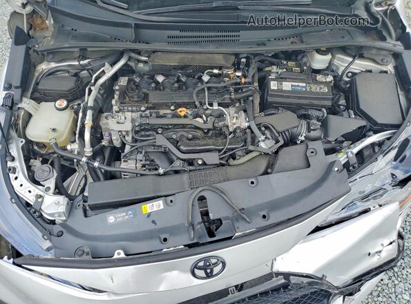 5YFS4RCE7LP054172 2020 TOYOTA COROLLA Silver უკანა სალონის ხედი
