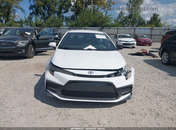 5YFS4RCE8LP046761 2020 TOYOTA COROLLA Белый Вид задней части салона