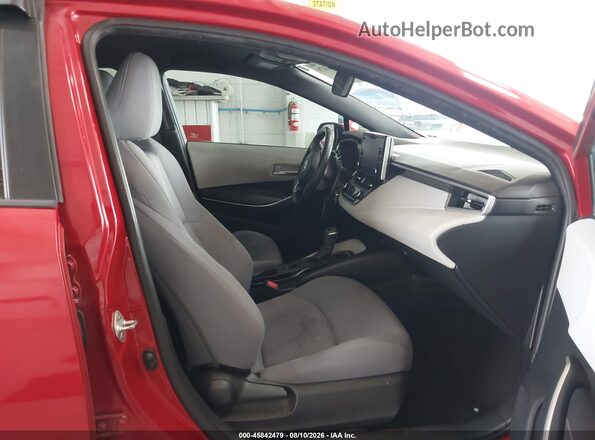 5YFS4RCE8LP049644 2020 TOYOTA COROLLA Red Front interior view